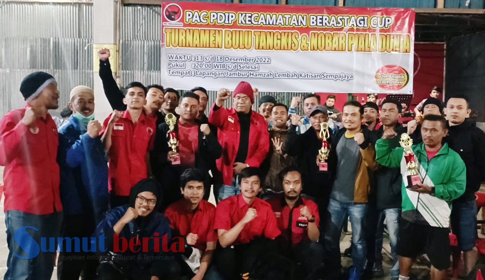 Digagas Dodi Sinuhaji Turnamen Bulu Tangkis Piala Pdi Perjuangan